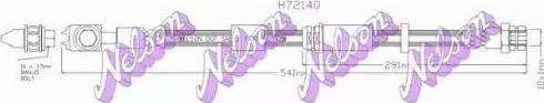 Brovex-Nelson H7214Q - Тормозной шланг autosila-amz.com