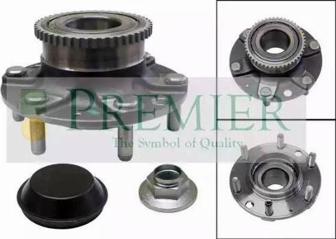 BRT Bearings PWK2059 - Ступица колеса, поворотный кулак autosila-amz.com