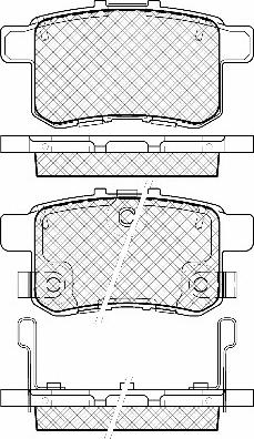 Magneti Marelli 323700047800 - Тормозные колодки, дисковые, комплект autosila-amz.com