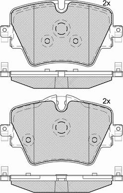 Sangsin Brake GP4129 - Тормозные колодки, дисковые, комплект autosila-amz.com