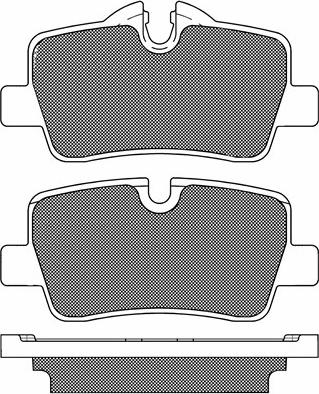 BSF 20267 - Тормозные колодки, дисковые, комплект autosila-amz.com