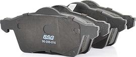 BSG BSG 90-200-016 - Тормозные колодки, дисковые, комплект autosila-amz.com