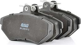 BSG BSG 90-200-012 - Тормозные колодки, дисковые, комплект autosila-amz.com