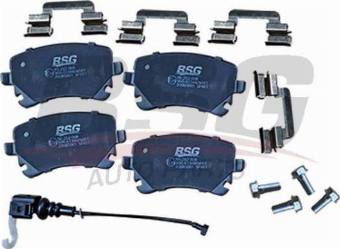 BSG BSG 90-202-008 - Тормозные колодки, дисковые, комплект autosila-amz.com
