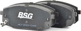 BSG BSG 40-200-049 - Тормозные колодки, дисковые, комплект autosila-amz.com