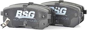 BSG BSG 40-200-006 - Тормозные колодки, дисковые, комплект autosila-amz.com