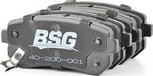 BSG BSG 40-200-001 - Тормозные колодки, дисковые, комплект autosila-amz.com