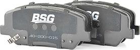 BSG BSG 40-200-015 - Тормозные колодки, дисковые, комплект autosila-amz.com