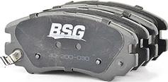 BSG BSG 40-200-030 - Тормозные колодки, дисковые, комплект autosila-amz.com