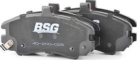 BSG BSG 40-200-025 - Тормозные колодки, дисковые, комплект autosila-amz.com