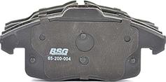 BSG BSG 65-200-004 - Тормозные колодки, дисковые, комплект autosila-amz.com