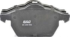 BSG BSG 65-200-002 - Тормозные колодки, дисковые, комплект autosila-amz.com