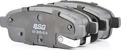 BSG BSG 65-200-019 - Тормозные колодки, дисковые, комплект autosila-amz.com