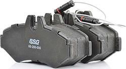 BSG BSG 60-200-006 - Тормозные колодки, дисковые, комплект autosila-amz.com