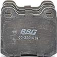 BSG BSG 60-200-019 - Тормозные колодки, дисковые, комплект autosila-amz.com