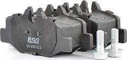 BSG BSG 60-200-015 - Тормозные колодки, дисковые, комплект autosila-amz.com
