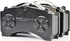 BSG BSG 60-200-018 - Тормозные колодки, дисковые, комплект autosila-amz.com