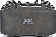 BSG BSG 60-200-039 - Тормозные колодки, дисковые, комплект autosila-amz.com