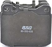 BSG BSG 60-200-035 - Тормозные колодки, дисковые, комплект autosila-amz.com