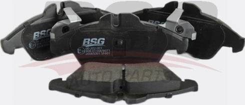 BSG BSG 60-202-001 - Тормозные колодки, дисковые, комплект autosila-amz.com