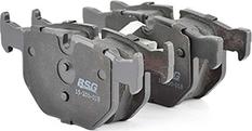 BSG BSG 15-200-018 - Колодки тормозные дисковые задние под датчик износ / BMW 7,X5,X6 (E65,66,67,70,F15,E71,F16) 02~19 autosila-amz.com
