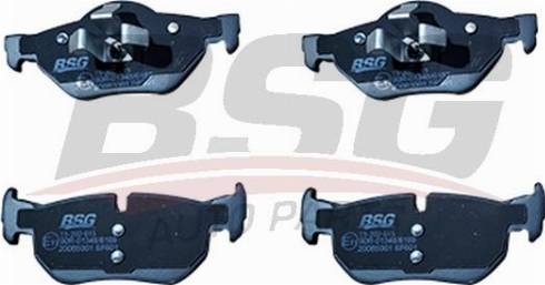 BSG BSG 15-202-015 - Тормозные колодки, дисковые, комплект autosila-amz.com