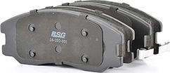 BSG BSG 16-200-001 - Тормозные колодки, дисковые, комплект autosila-amz.com