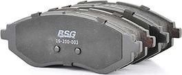 BSG BSG 16-200-003 - Тормозные колодки, дисковые, комплект autosila-amz.com