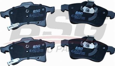 BSG BSG 16-202-005 - Тормозные колодки, дисковые, комплект autosila-amz.com