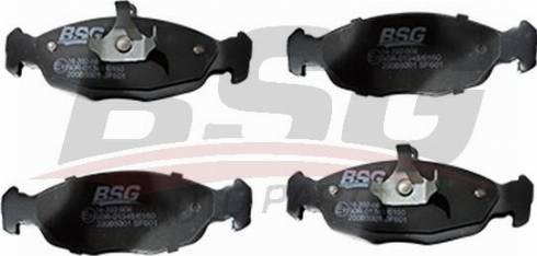 BSG BSG 16-202-008 - Тормозные колодки, дисковые, комплект autosila-amz.com