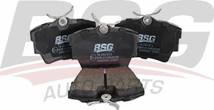 BSG BSG 16-202-012 - Тормозные колодки, дисковые, комплект autosila-amz.com