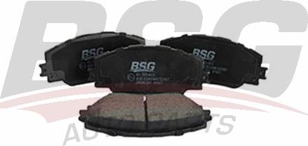 BSG BSG 85-202-003 - Тормозные колодки, дисковые, комплект autosila-amz.com