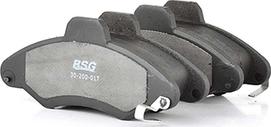 BSG BSG 30-200-017 - Тормозные колодки, дисковые, комплект autosila-amz.com
