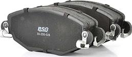 BSG BSG 30-200-026 - Тормозные колодки, дисковые, комплект autosila-amz.com