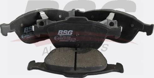 BSG BSG 30-202-006 - Тормозные колодки, дисковые, комплект autosila-amz.com