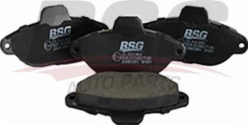 BSG BSG 25-202-002 - Тормозные колодки, дисковые, комплект autosila-amz.com
