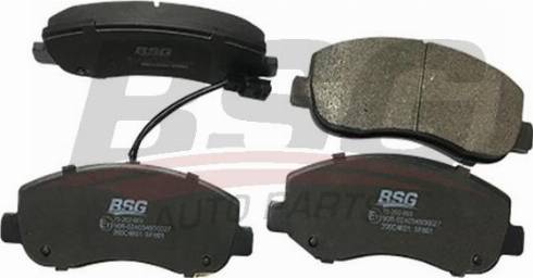 BSG BSG 75-202-003 - Тормозные колодки, дисковые, комплект autosila-amz.com