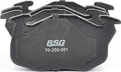 BSG BSG 70-200-001 - Тормозные колодки, дисковые, комплект autosila-amz.com