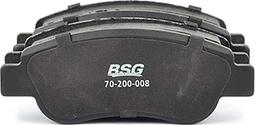 BSG BSG 70-200-008 - Тормозные колодки, дисковые, комплект autosila-amz.com