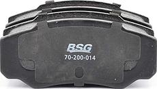 BSG BSG 70-200-014 - Тормозные колодки, дисковые, комплект autosila-amz.com