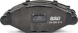 BSG BSG 70-200-010 - Тормозные колодки, дисковые, комплект autosila-amz.com