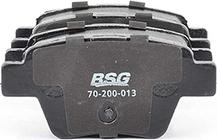 BSG BSG 70-200-013 - Тормозные колодки, дисковые, комплект autosila-amz.com