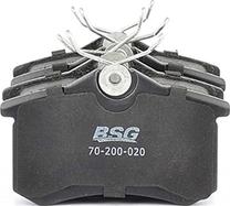 BSG BSG 70-200-020 - Тормозные колодки, дисковые, комплект autosila-amz.com