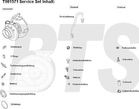 BTS Turbo T981571 - Турбина, компрессор autosila-amz.com