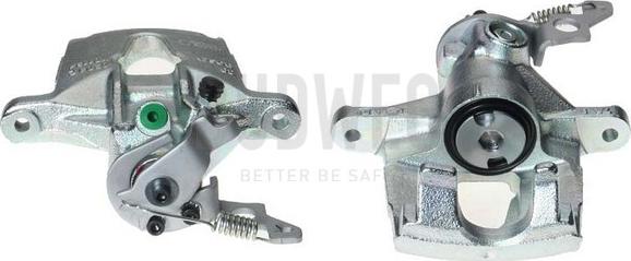 Budweg Caliper 344334 - Тормозной суппорт autosila-amz.com