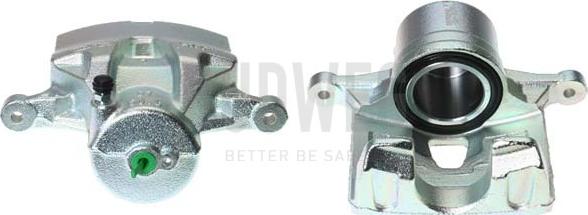 Budweg Caliper 345407 - Тормозной суппорт autosila-amz.com