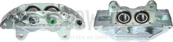 Budweg Caliper 345008 - Тормозной суппорт autosila-amz.com