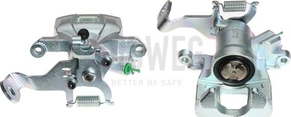 Budweg Caliper 345015 - Тормозной суппорт autosila-amz.com