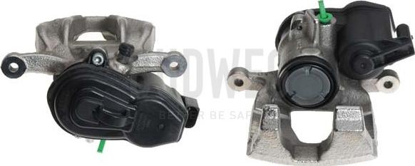 Budweg Caliper 345201 - Тормозной суппорт autosila-amz.com