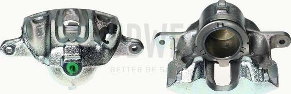 Budweg Caliper 341929 - Тормозной суппорт autosila-amz.com